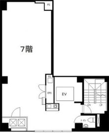 SRビル(銀座) 3階 間取り図