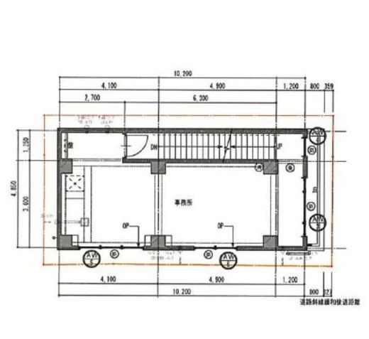 ガーデン麻布十番 2階 間取り図