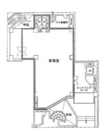 東英小川町ビル B1階 間取り図
