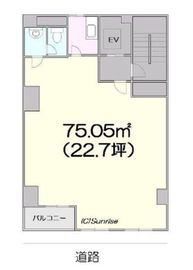 須田ビル(大門) 5階 間取り図