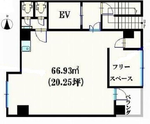 クリエイトビル 6階 間取り図