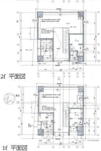 VANQUISH 1-2階 間取り図