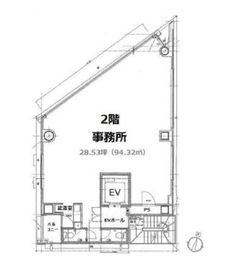 秋葉原SHビル 2階 間取り図