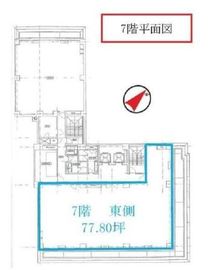 アーク銀座ビルディング 7階東 間取り図