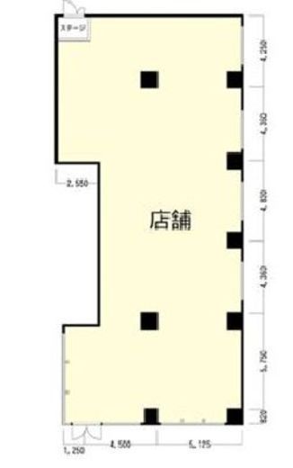 グラディート汐留ビアンコ 102 間取り図