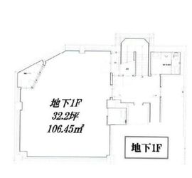 富ヶ谷小川ビル B1階 間取り図