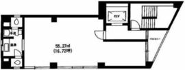 都築ビル 6階 間取り図