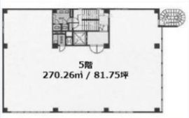 近文ビル 5階 間取り図