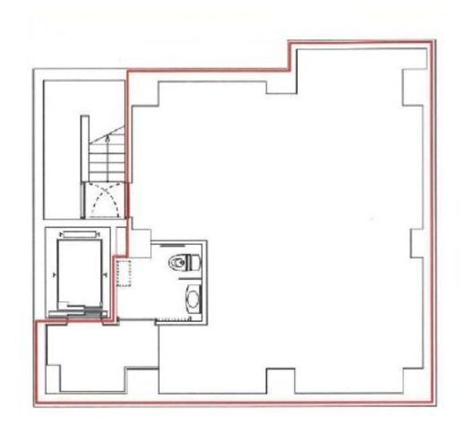 銀座745ビル B1階 間取り図