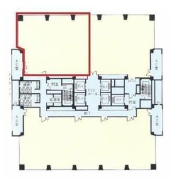 ピアシティ芝浦ビル 6階 間取り図