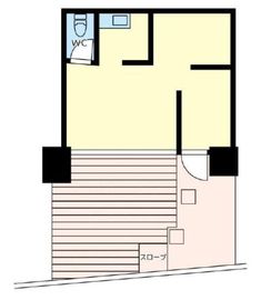 シャンボール白金(店舗) 107 間取り図