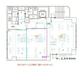 日宝秋葉原ビル 12階 間取り図