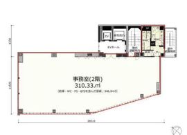 FRIEND BUILDING 2階 間取り図