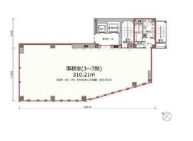 FRIEND BUILDING 3階 間取り図