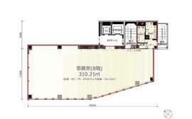 FRIEND BUILDING 8階 間取り図