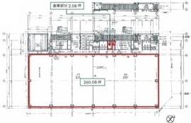 ブライトイースト芝浦(事務所) 4階2 間取り図