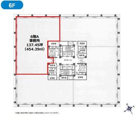 目白中野ビル 6階A 間取り図