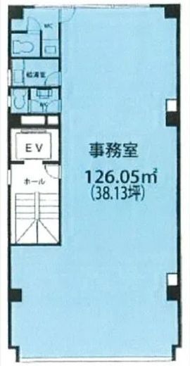 TPビル 3階 間取り図