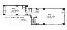 オーイズミ東上野ビル 西館 8階A 間取り図