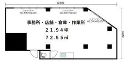 カルムメゾン丸山 1階 間取り図
