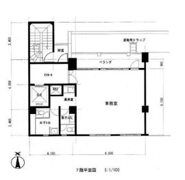 神田NYビル 7階 間取り図