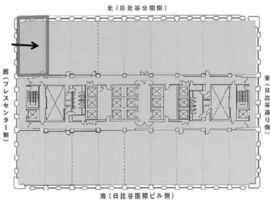 富国生命ビル 1319 間取り図