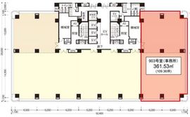 AQUACITY芝浦 903 間取り図