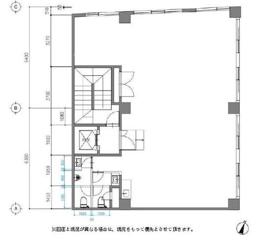 五十嵐ビル(神保町) 4階 間取り図