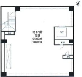 銀座龍櫻閣 B1階 間取り図
