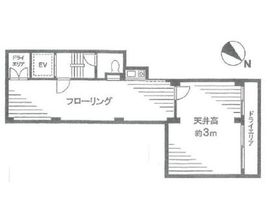 ユニオンスクエアービル B1階 間取り図