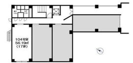第四文成ビル 104 間取り図