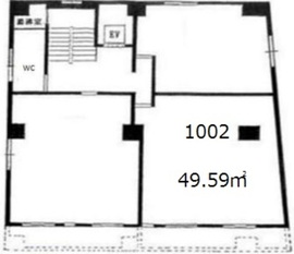 友野本社ビル 1002 間取り図