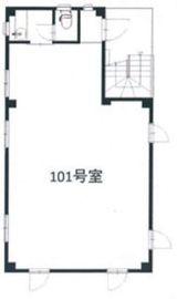 55スカイビル 101 間取り図