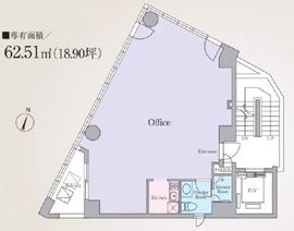 美松ビル 7階 間取り図
