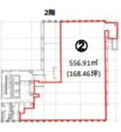 S-GATE大手町北 2階 間取り図