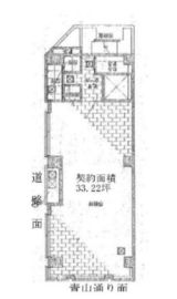 アイアアネックスビル 8階 間取り図