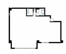 フォルス赤坂 1階 間取り図