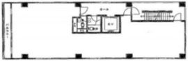 京橋YAHATAビル 401 間取り図