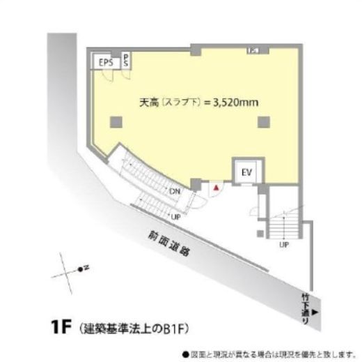 神宮前115ビル 1階 間取り図