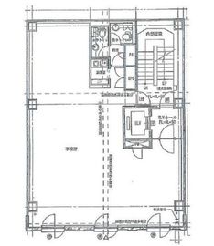 銀座西五番館ビル 6階 間取り図
