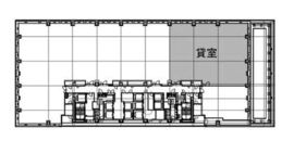 京橋トラストタワー 7階 間取り図