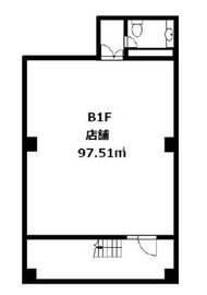 南青山クインビル B1階 間取り図