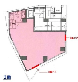 赤坂三真ビル 1階 間取り図