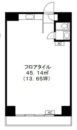 ルイマーブル乃木坂 301 間取り図