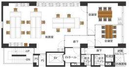 BRICK GATE日本橋 4階 間取り図