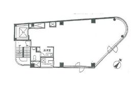 新宿ビジネスタワー 8階 間取り図