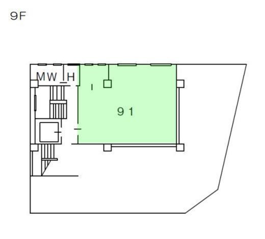 井門銀座一丁目ビル 91号室 間取り図