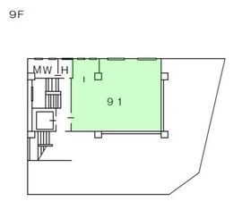 井門銀座一丁目ビル 91号室 間取り図