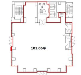 日総第22ビル 8階 間取り図