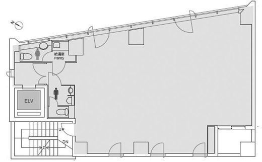 日総第24ビル 5階 間取り図